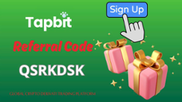 Tapbit Referral Code "QSRKDSK" – Get 38,000 USDT Bonus